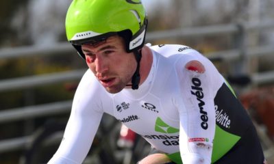 The Tirreno-Adriatico opening stage didn't start well for Mark Cavendish