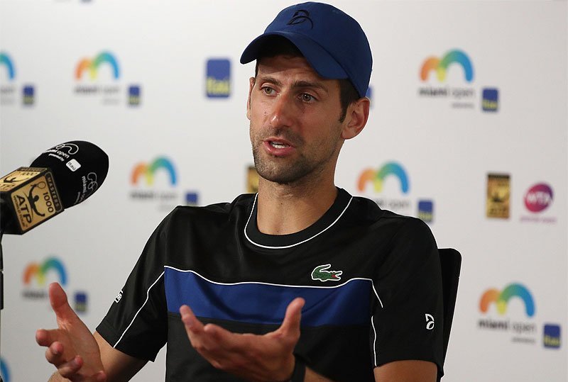 Djokovic happy: I do not feel any pain, I want to win in Miami