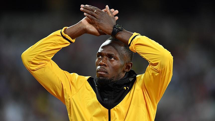 Usain Bolt in training with Borussia Dortmund