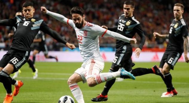 Argentina coach: Spain routed on us
