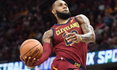 LeBron James also stopped Toronto, Spurs with a five-line lead