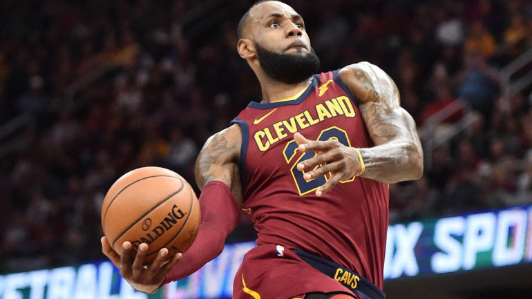 LeBron James also stopped Toronto, Spurs with a five-line lead