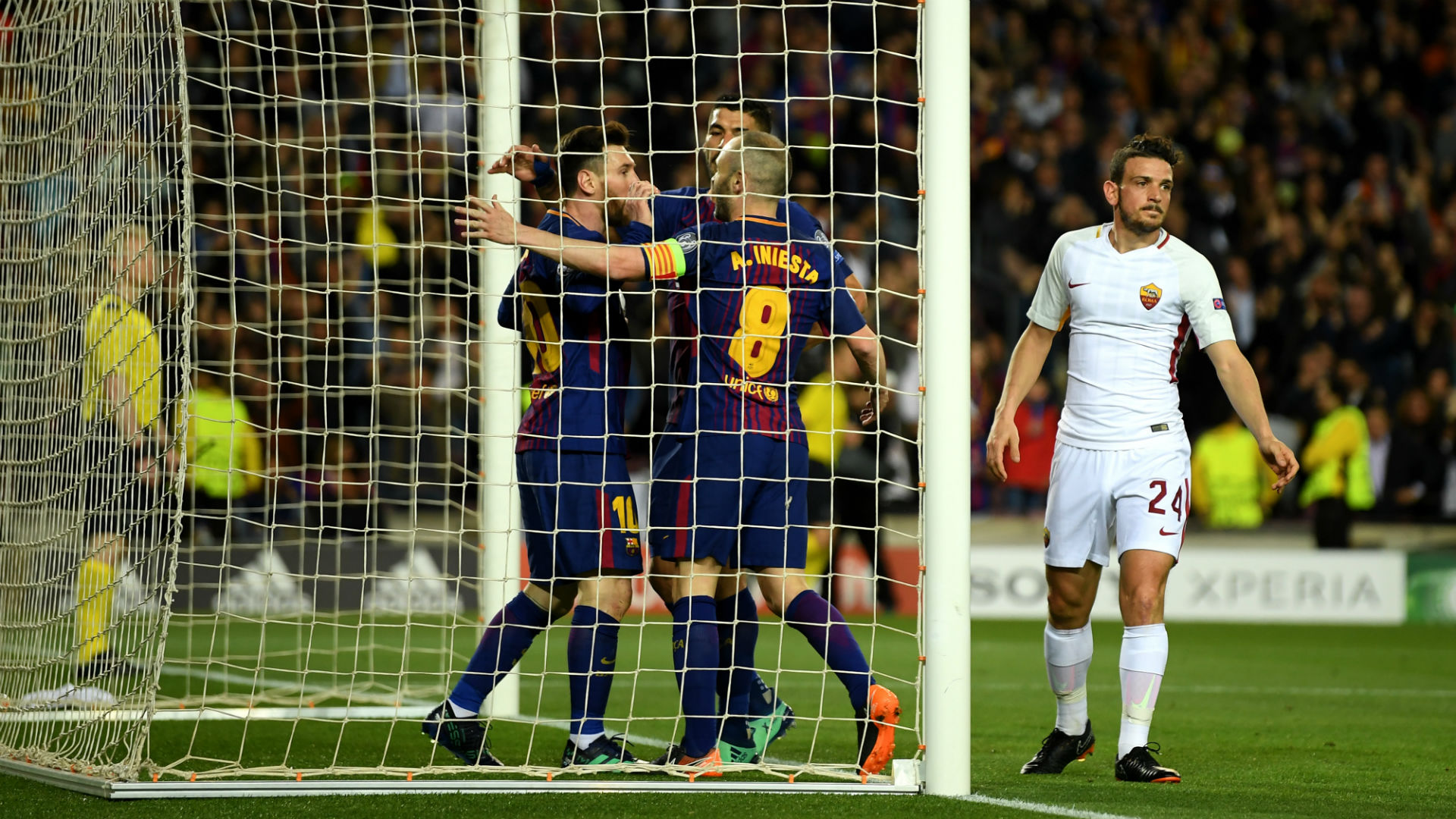 No problem for Barcelona, a clean victory against Rome